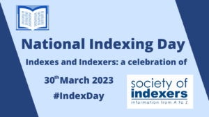 National Indexing Day 30th March 2023 #IndexDay