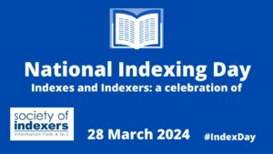 National Indexing Day 2024 28th March #IndexDay