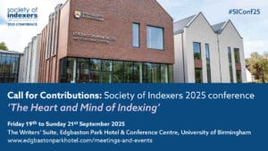 External photograph of Edgbaston Park Hotel and Conference Centre. Call for Contributions for The Society of Indexers 2025 conference. The Heart and Mind of Indexing