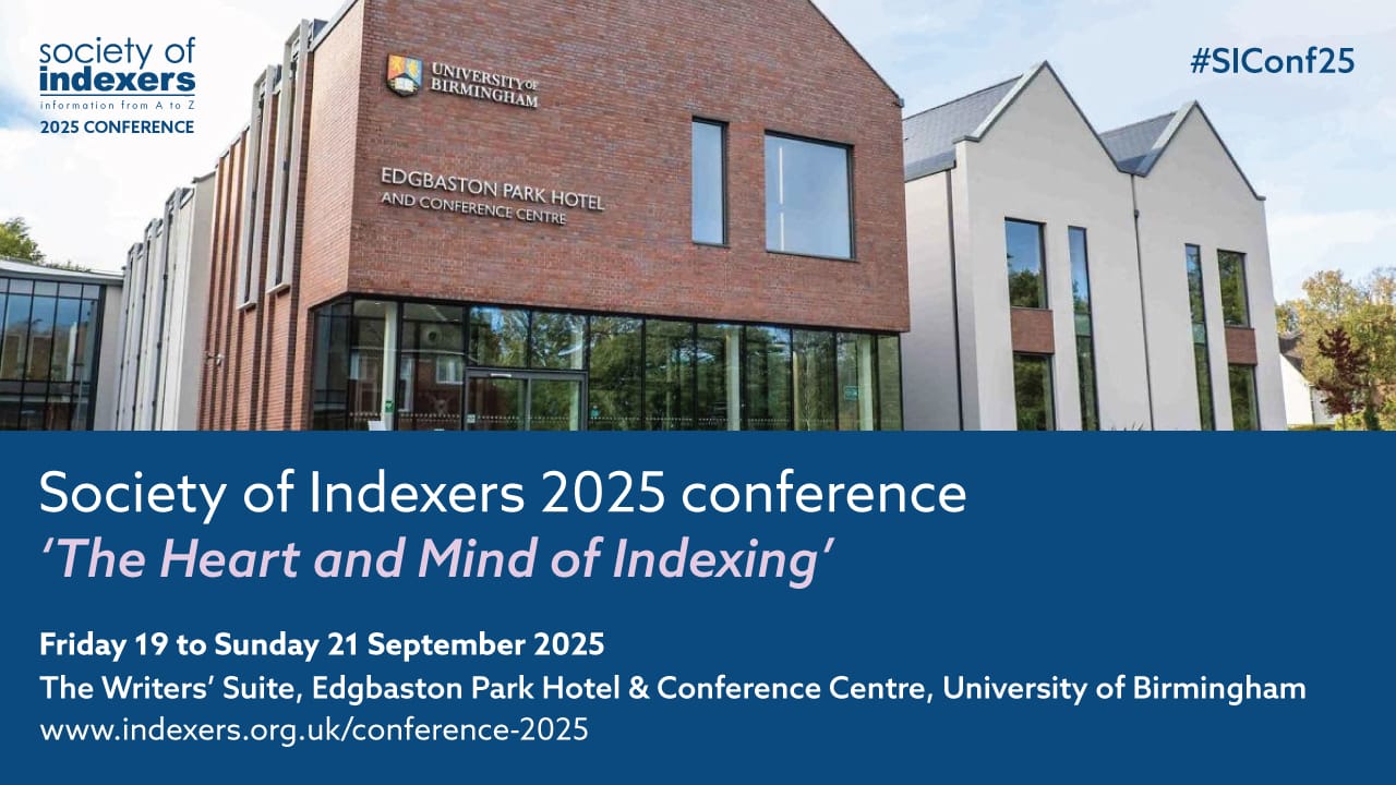 Conference 2025: ‘The Heart and Mind of Indexing’